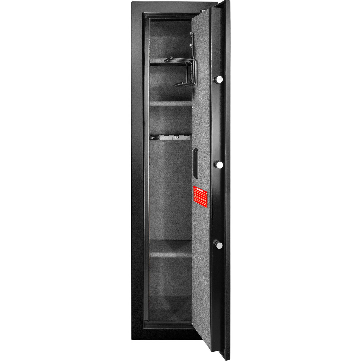 5.51 Cubic Ft Tall Biometric Rifle Safe - Black