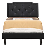 Button Tufted Bed Charming For Cozy Spaces