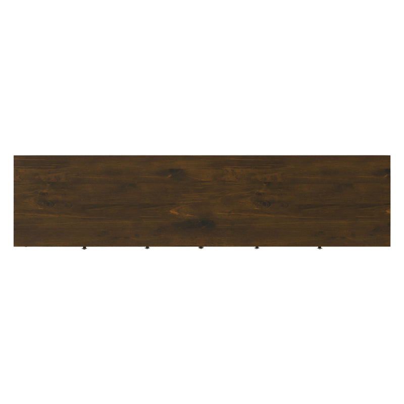Cosmopolitan - Wide TV Media Stand - Mahogany Brown