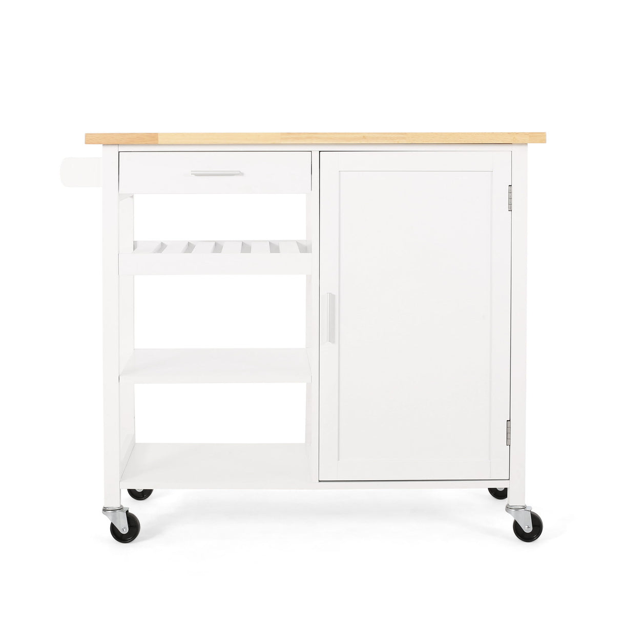 Contemporary Design Kitchen Cart With Wheels