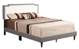 Deb - Queen Bed - Light Gray