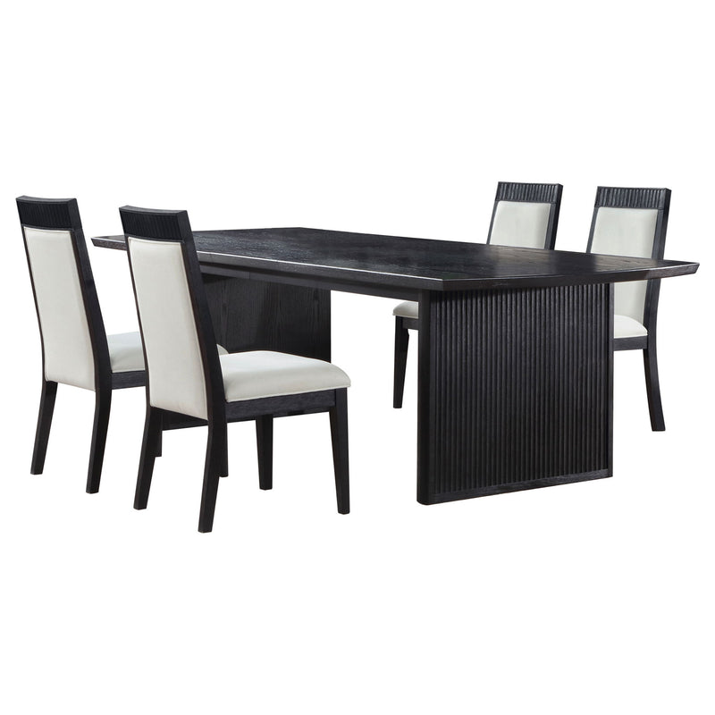 Ennis - Extension Leaf Dining Table Set With Chairs