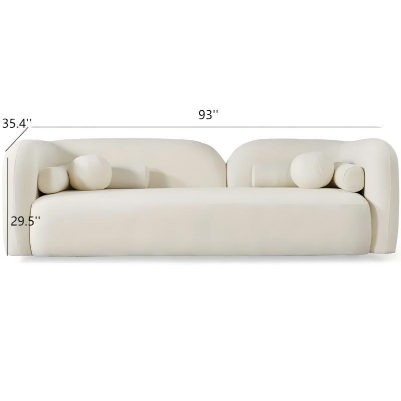 Donna - Japandi Design Boucle Sofa
