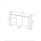 Vanilla - Buffet - Beige / Light Natural