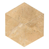 Hexagon Natural Marble Polished Tile For Wall And Floor (Set of 12)