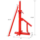Portable Manual Tire Changer Tool For Durable Design For Car Truck Garage - Red