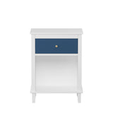 Nightstand With 1 Drawer 1 Shelf