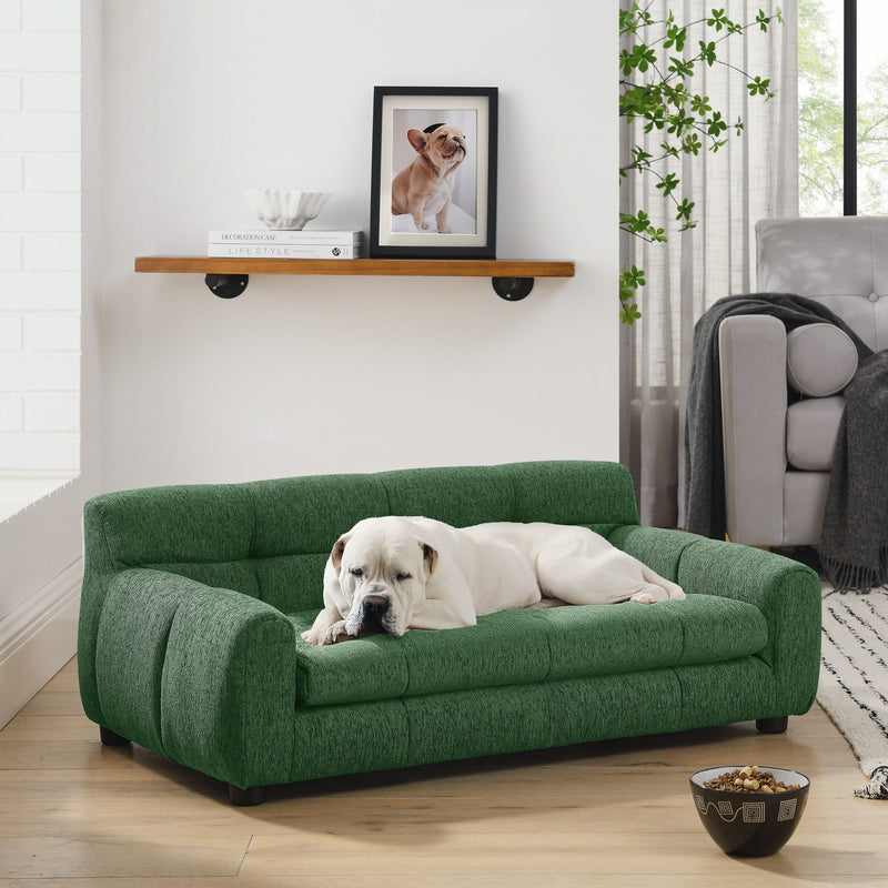 Modern Pet Sofa With Backrest And Armrests
