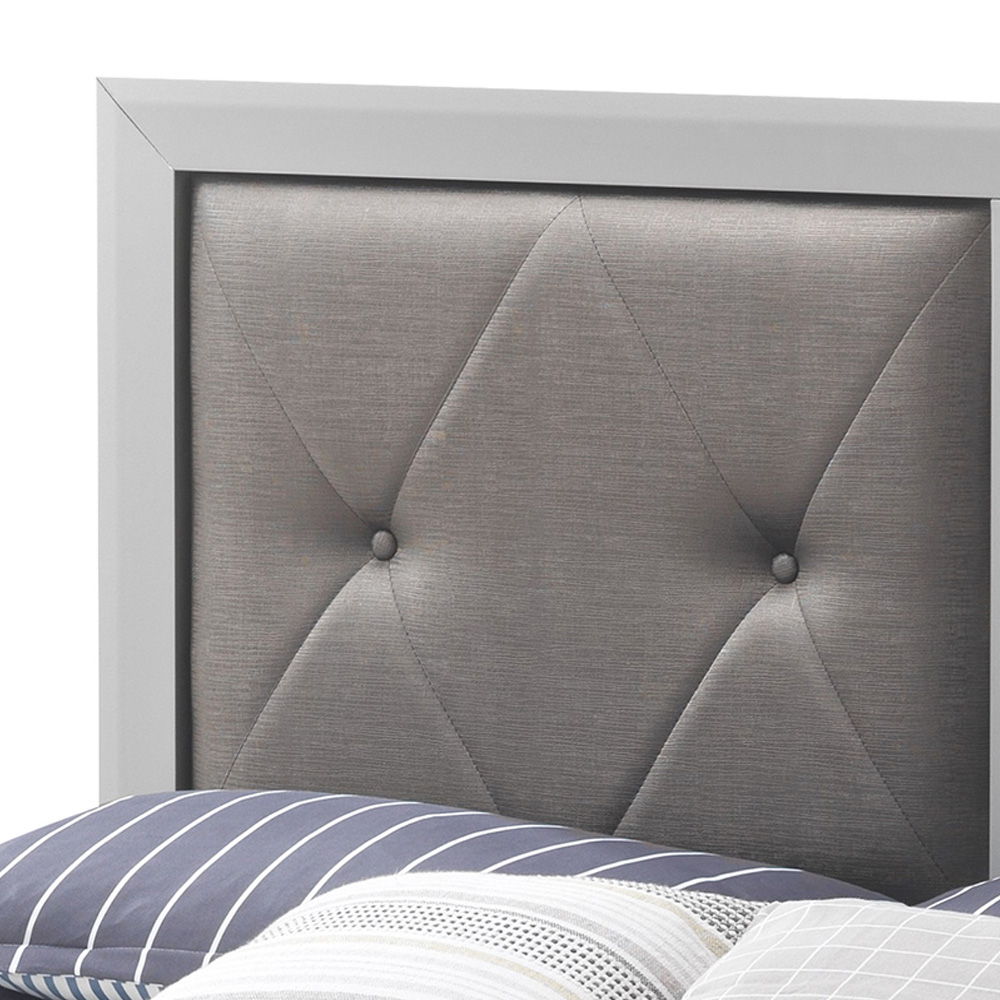 Primo - Twin Bed - Silver Champagne