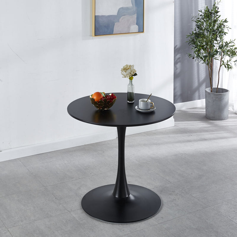 Tulip Table Mid-Century Dining Table With Round Table Top, Pedestal Dining Table, End Table Leisure Coffee Table