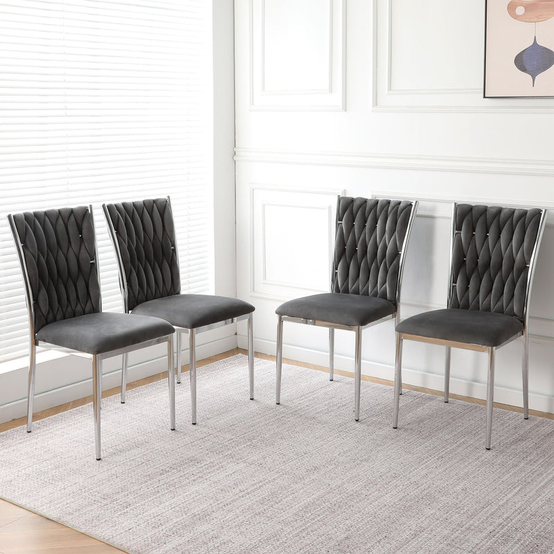 Modern Dining Chair Set For Dining Room