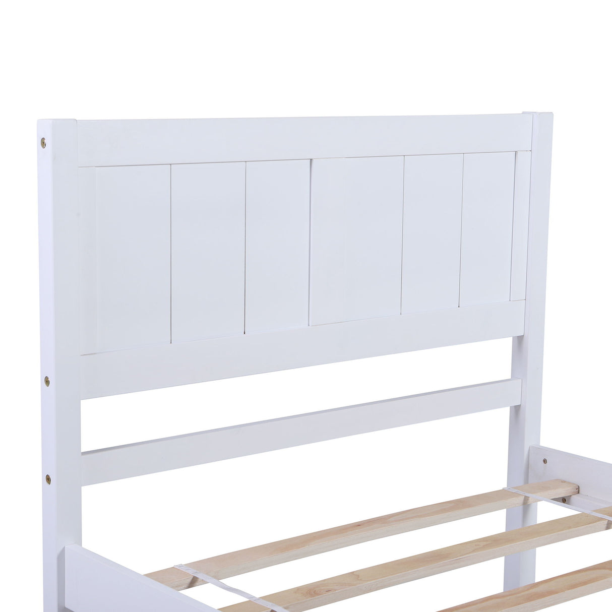 Classic Platform Bed With Headboard
