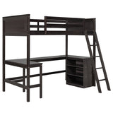 Loft Bed With Shelves With Desk