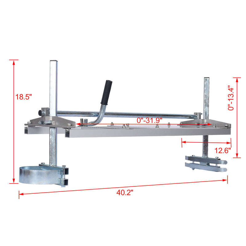 Portable Chainsaw Planking Lumber With Adjustable Milling Bar