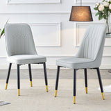 Modern Chair With Metal Legs