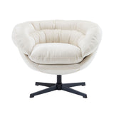 Modern Chenille Office Chair With 360 Degree Swivel