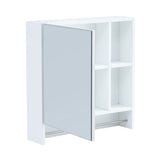 Bathroom Mirror Medicine Cabinet Wall Mounted With Shelves