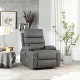 Large Size Electric Power Lift Recliner Chair Sofa With 8 Point Vibration Massage And Lumbar Heat