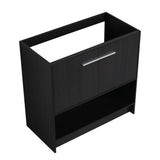 Modern Freestanding Bathroom Vanity With 2 Doors