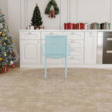 4 Piece Stackable Single Chairs With Vertical Stripe Design For All Weather