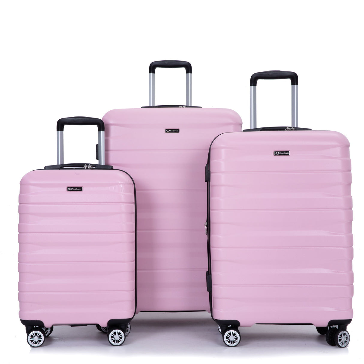 3 Piece Luggage Sets Lightweight & Durable Expandable Suitcase With Two Hooks