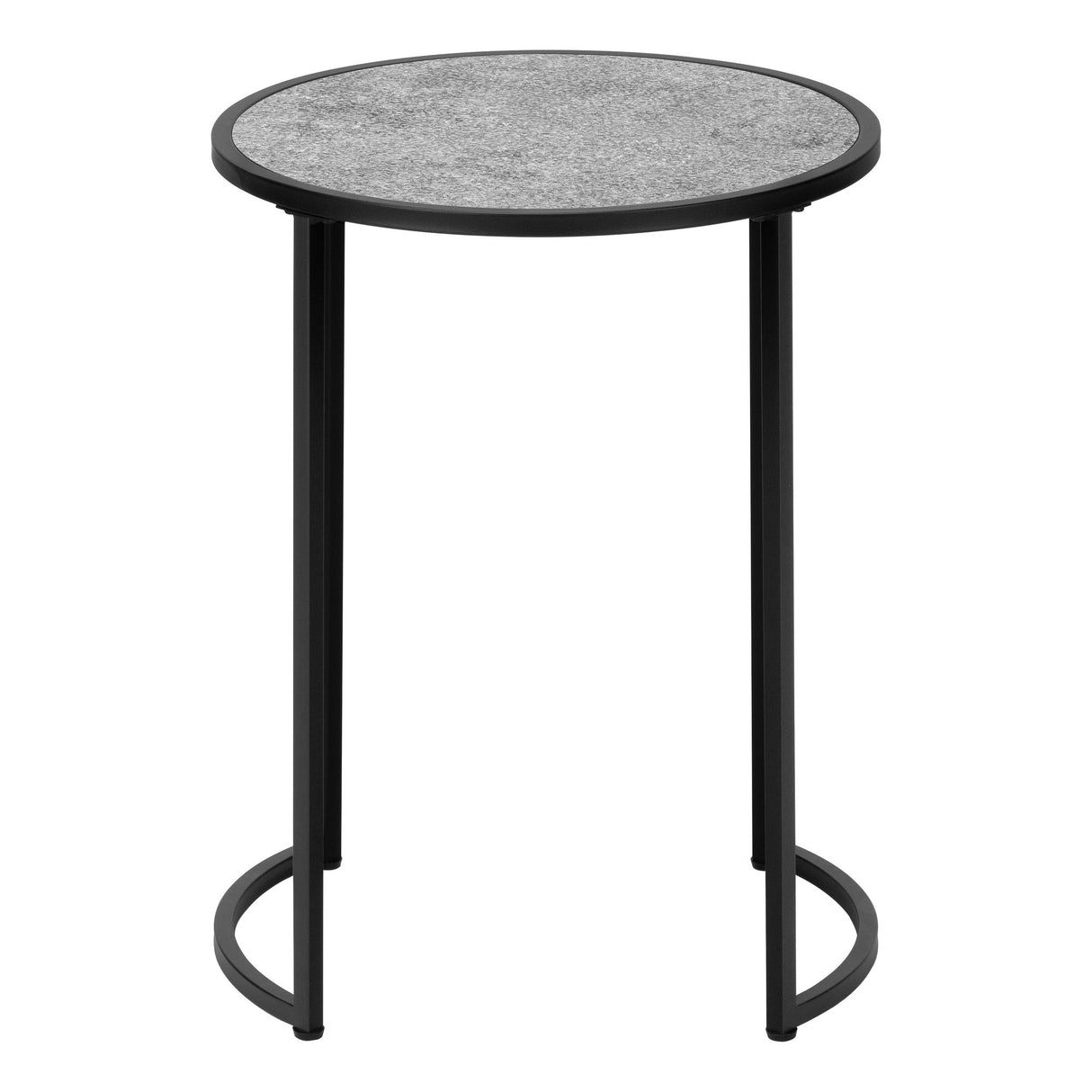 Round Accent Side Table, Contemporary & Modern