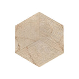 Hexagon Natural Marble Polished Tile For Wall And Floor (Set of 12)