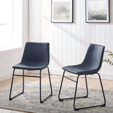 Industrial Dining Chairs (Set of 2)