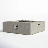 Streamlined Aesthetic Outdoor Fire Pit Table