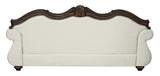 Pierce - 5 Pieces Living Room Set - Beige / Cherry