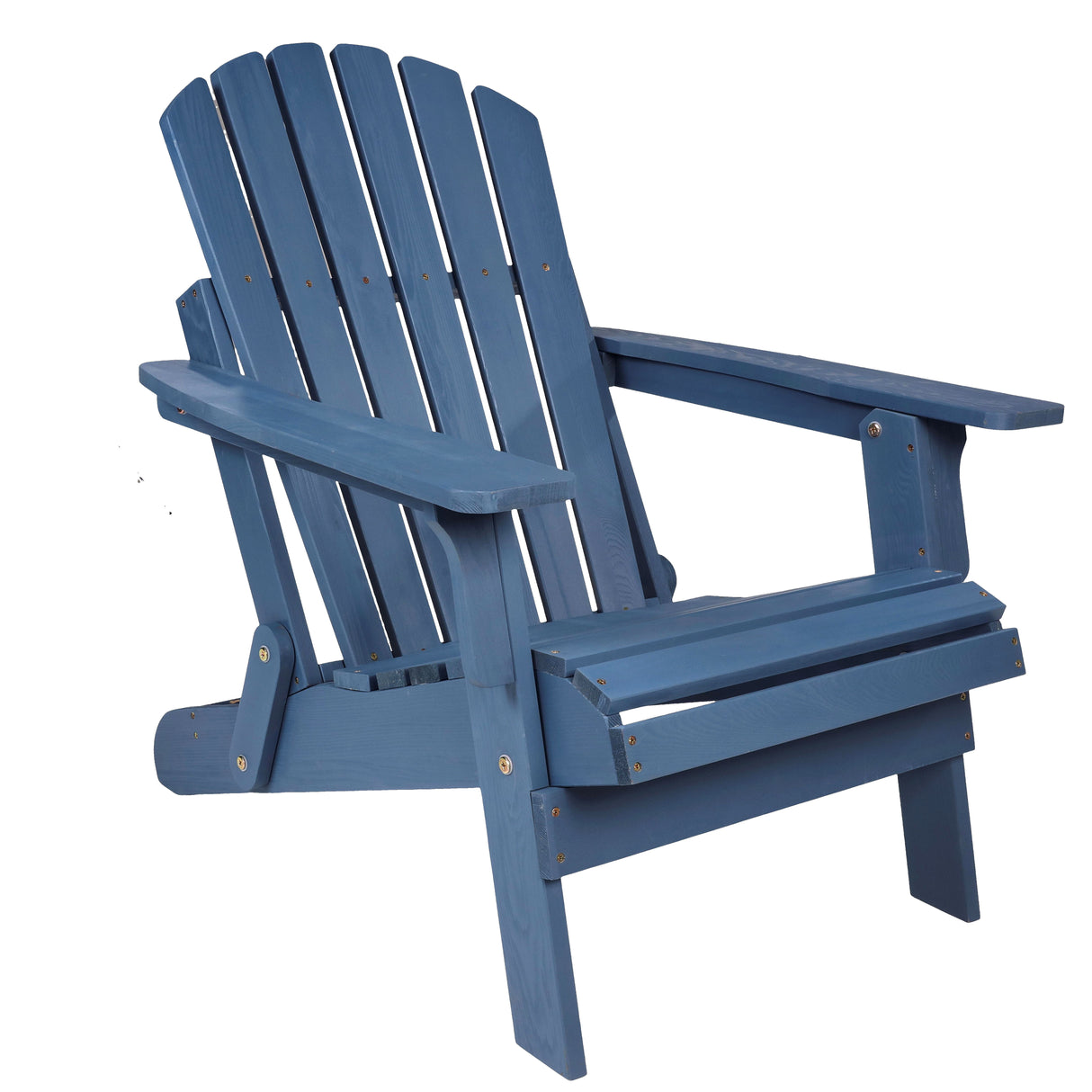 Oversize Outdoor Folding Adirondack Chair, Patio Chair For Garden