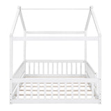 Bed House Bed Frame With Fence
