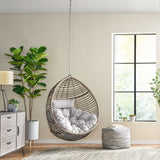 Morris Teardrop - Hanging Chair With Chain And Water Resistant Cushions