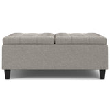 Harrison - Upholstered Coffee Table Storage Ottoman