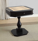 Bishop - Reversible Chess Checker Game Table With Game Tray (Chess Fingures Not Included)