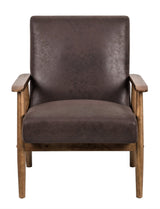 Wide Classic Mid-Century Modern Arm Chair