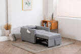 Convertible Chair Sofa Bed - Gray