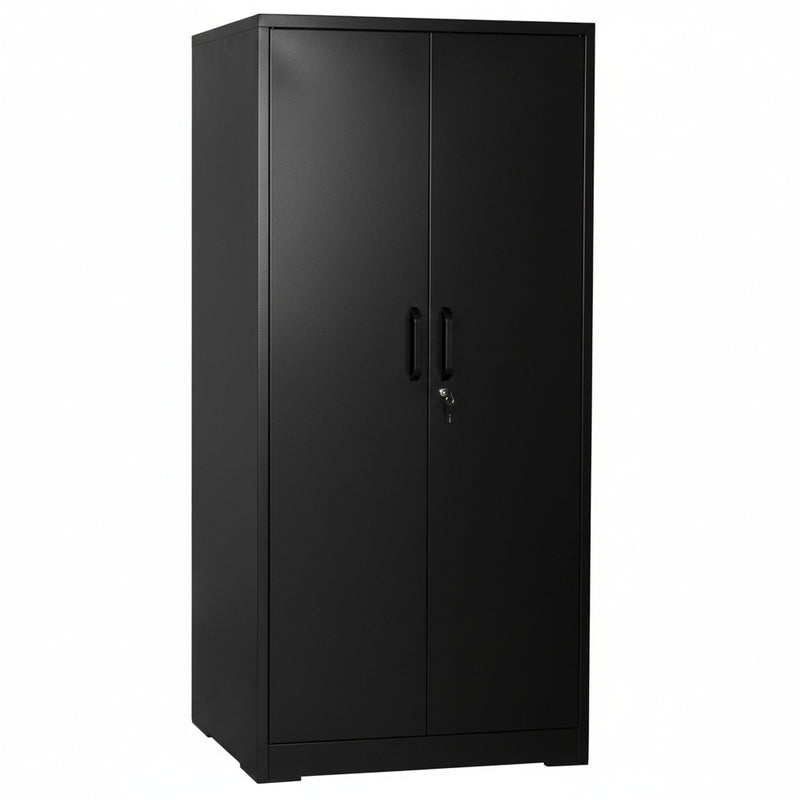 Ironclad - Storage Cabinet With Locking Doors And 4 Adjustable Shelves