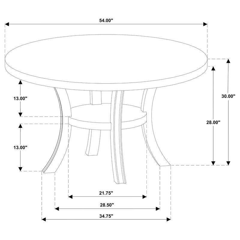 Tyler - Round Dining Table Set