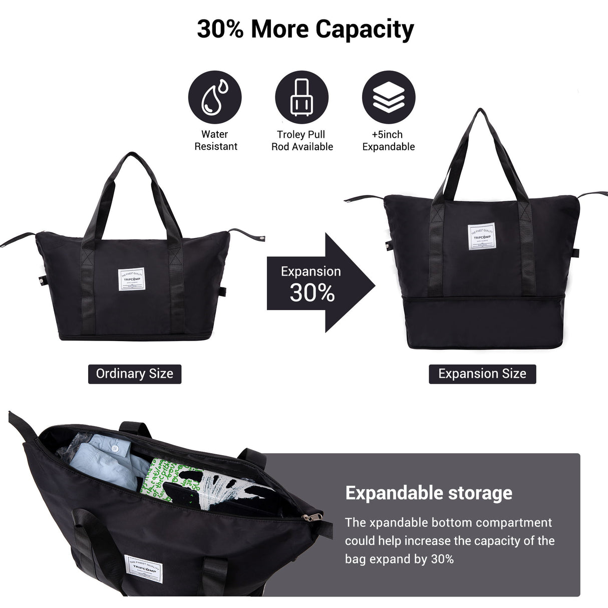 Luggage Set Of 5 Pieces, Expandable Hard Pc Luggage Set With Tsa Lock For Rotating Wheels