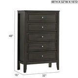 Daniel - Chest, 5 Drawer Storage Unit