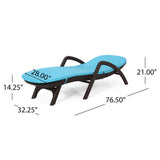 Mikael - Chaise Lounge With Cushion