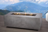 Propane / Natural Gas Fire Pit Table - Natural / Gray