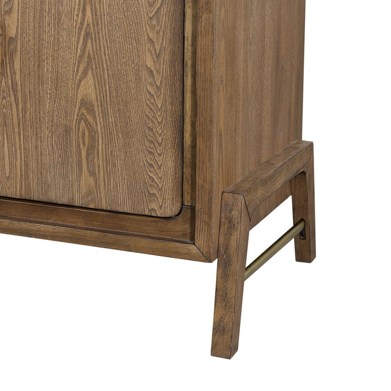 2 Door Server - Light Brown