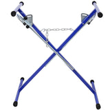 Folding Bumper Stand Lightweight Panel Stand - Blue