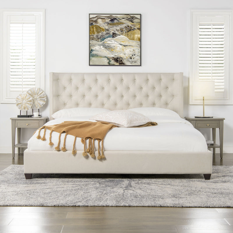 Manhattan - Shelter King Platform Bed Frame