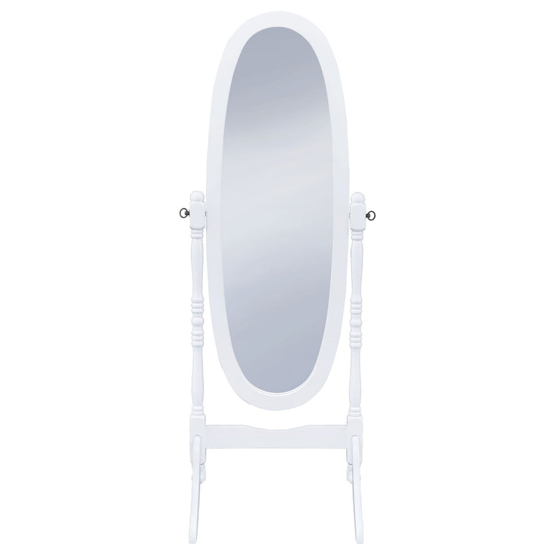 Dunne - Cheval Mirror With Oval Frame