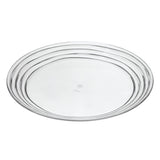 Designer Swirl Acrylic Dinner Plates (Set of 4)
