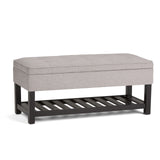 Cosmopolitan - Storage Ottoman Bench With Open Bottom
