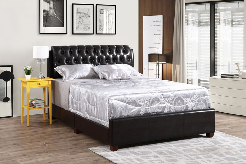 Tufted Upholstered Bed